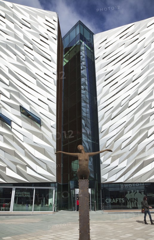 Titanic Quarter Visitor centre designed by Civic Arts & Eric R Kuhne