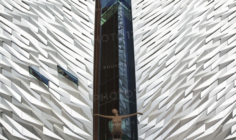 Titanic Quarter Visitor centre designed by Civic Arts & Eric R Kuhne