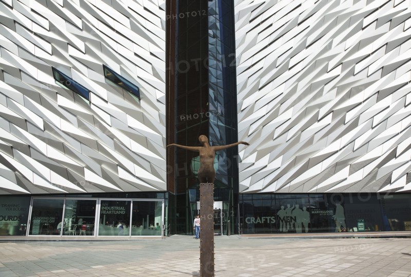 Titanic Quarter Visitor centre designed by Civic Arts & Eric R Kuhne