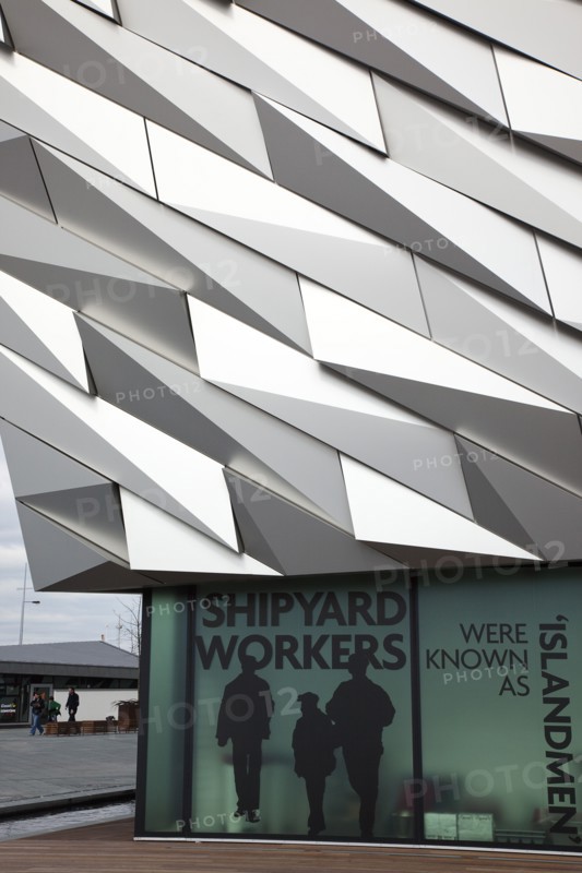 Titanic Quarter Visitor centre designed by Civic Arts & Eric R Kuhne.