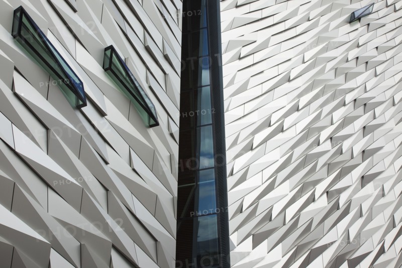 Titanic Quarter Visitor centre designed by Civic Arts & Eric R Kuhne.