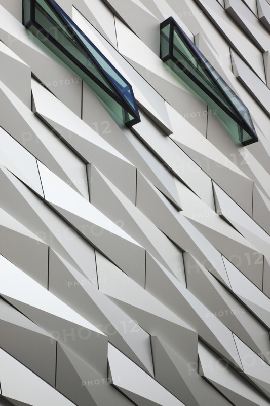 Titanic Quarter Visitor centre designed by Civic Arts & Eric R Kuhne.