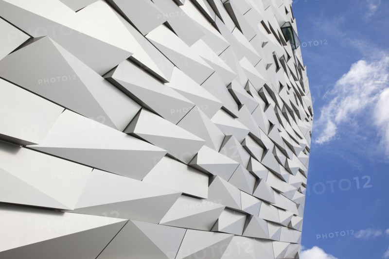 Titanic Quarter Visitor centre designed by Civic Arts & Eric R Kuhne.