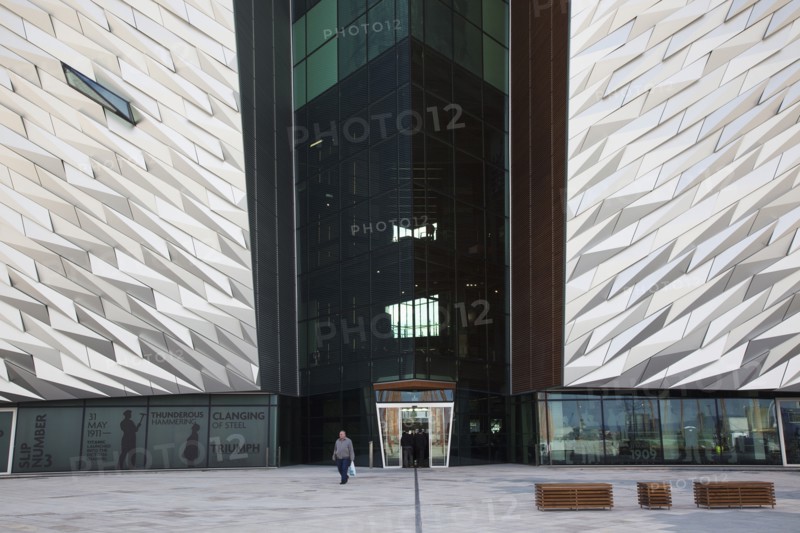 Titanic Quarter Visitor centre designed by Civic Arts & Eric R Kuhne.