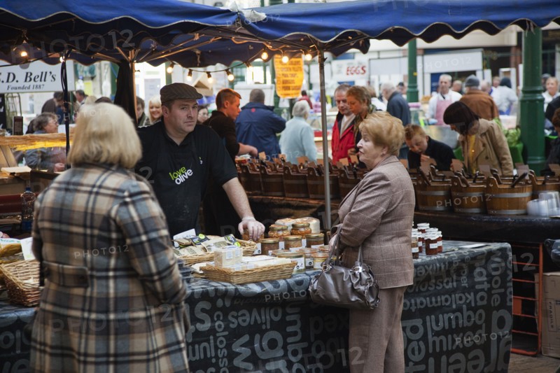 St Georges Market stall selling