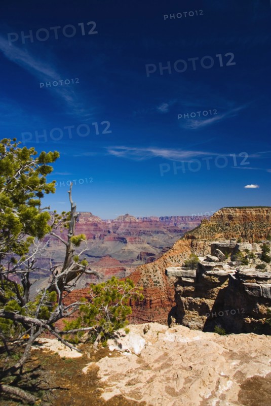 Grand Canyon. View across the Grand Canyon.