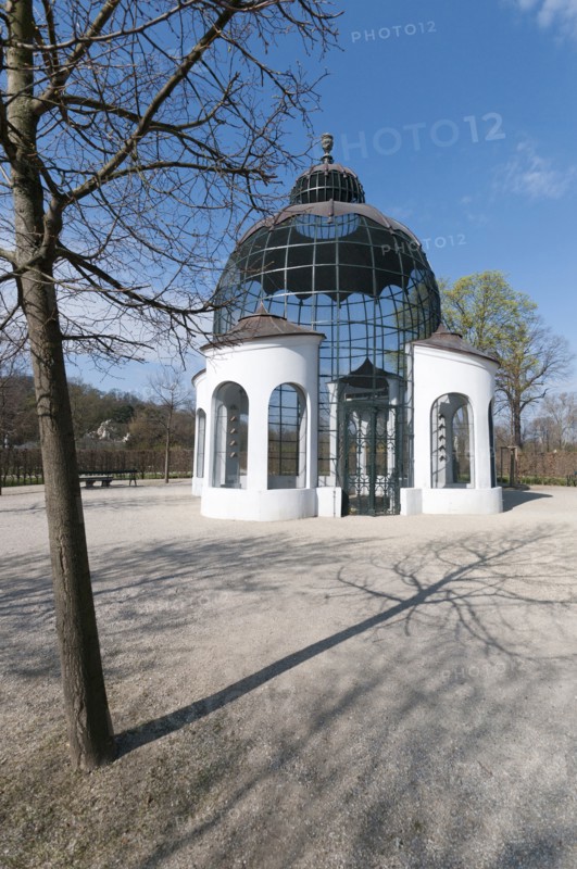The columbary Dovecote or pigeon loft at the Schloss Schonbrunn built between 1750-1755.