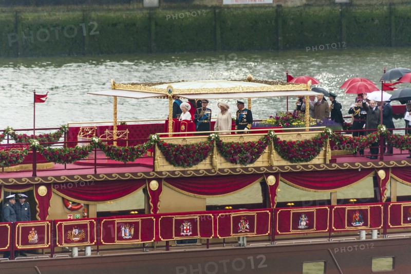 Thames Diamond Jubilee Pageant London UK