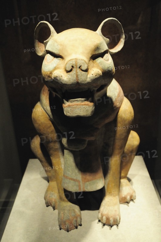 Mexico, Federal District, Mexico City, Museo Nacional de Antropologia Gran Jaguar 200 BC-200 AD.. Photo : Nick Bonetti