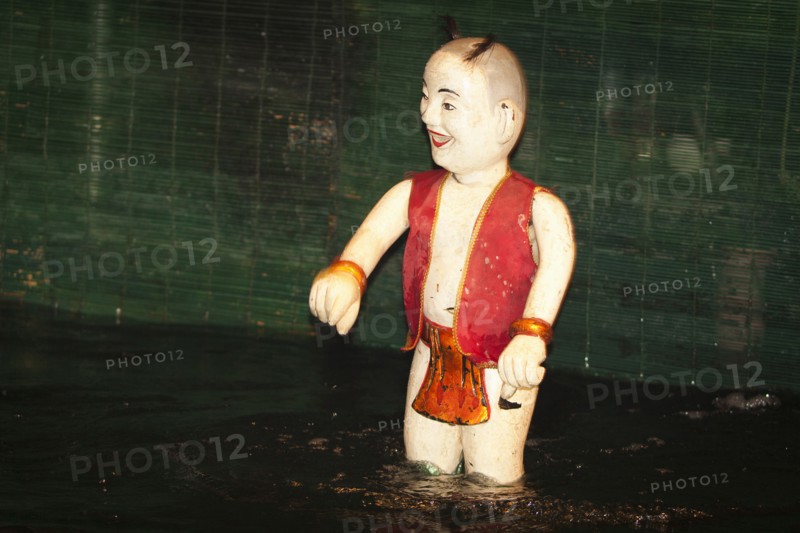 Vietnam, Hanoi, Thang Long Water Puppet Theatre. Photo : Mel Longhurst