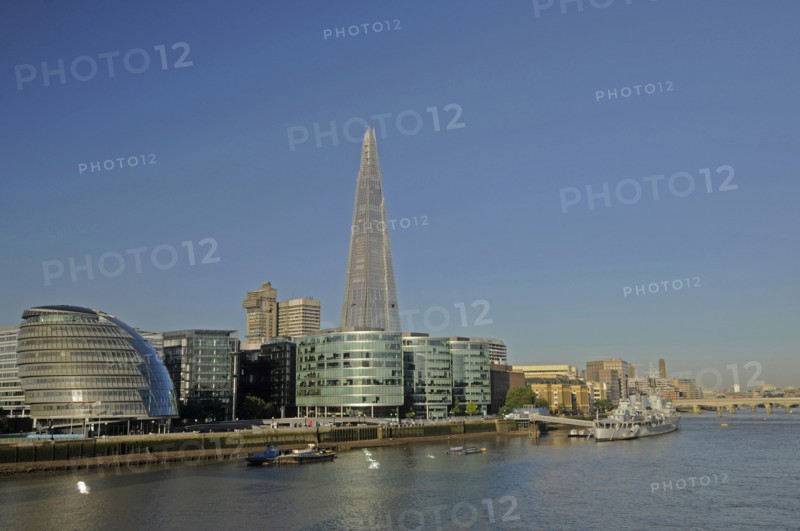 The Shard and River Thames London England