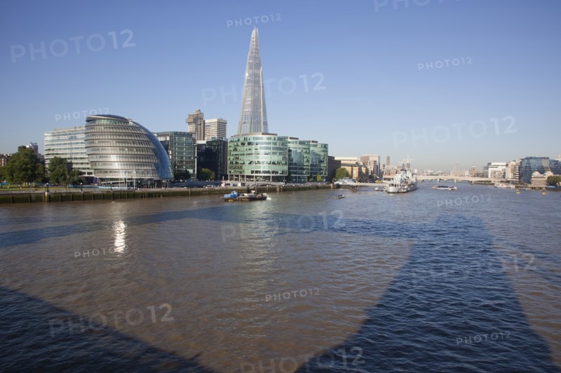 England, London, Southwark southbank The Shard skyscraper designed by Renzo Piano in the citys London Bridge Quarter. Photo : Stephen Rafferty