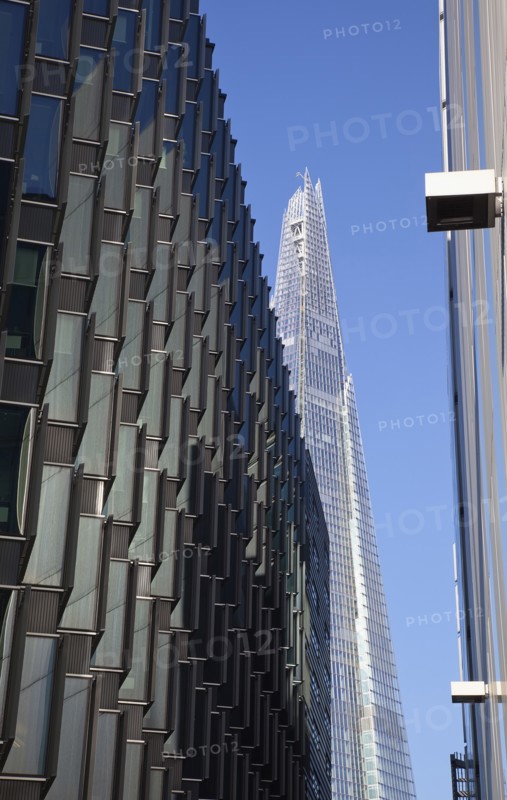 England, London, Southwark southbank The Shard skyscraper designed by Renzo Piano in the citys London Bridge Quarter. Photo : Stephen Rafferty
