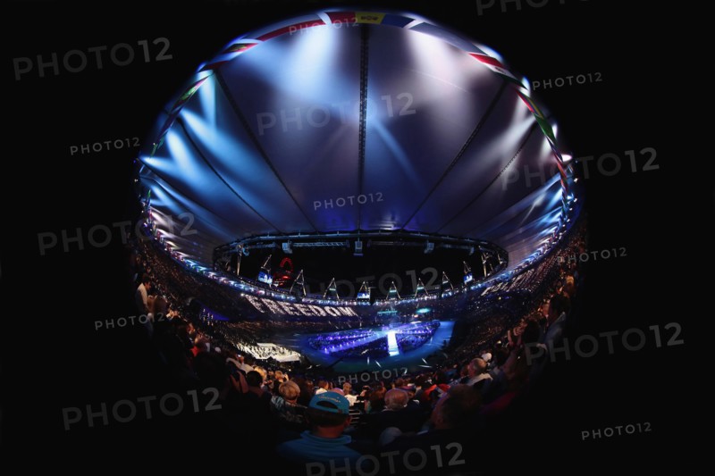 England, London, Stratford Olympic games closing ceremony. Photo : Sean Aidan