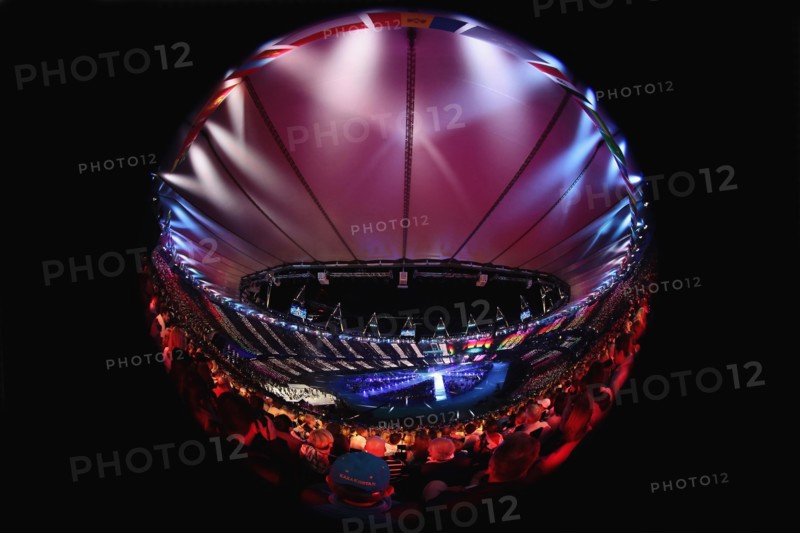 England, London, Stratford Olympic games closing ceremony. Photo : Sean Aidan
