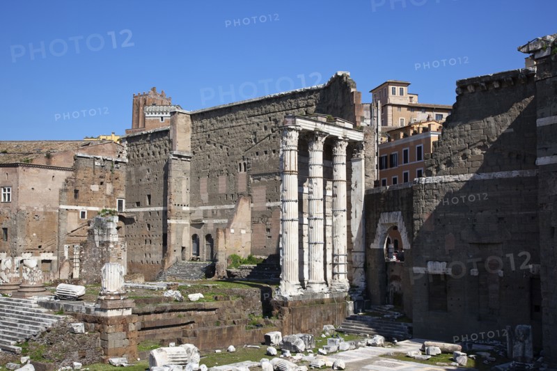 Italy, Lazio, Rome, Trajans Forum ruins. 
Photo Stephen Rafferty / Eye Ubiquitous