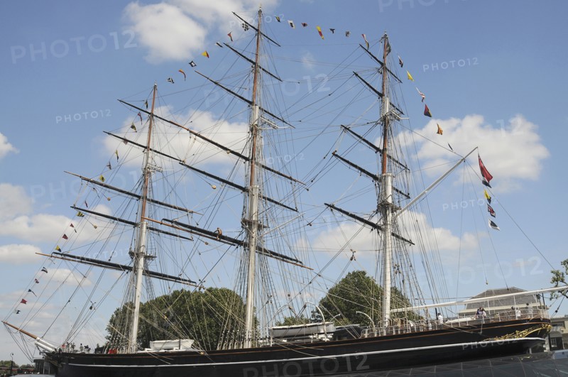 England, London, Cutty Sark at Greenwich. . 
Photo Bob Battersby