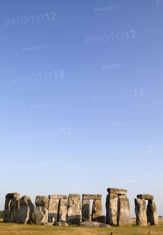England, Wiltshire, Stonehenge, Prehistoric ring of standing stones. . 
Photo Bennett Dean