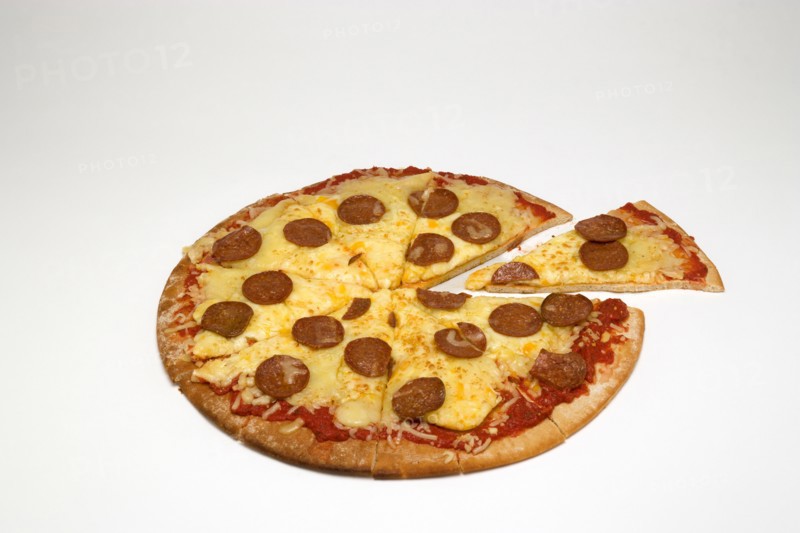 Food, Cooked, Pizza.