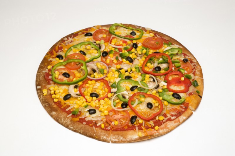 Food, Cooked, Pizza.