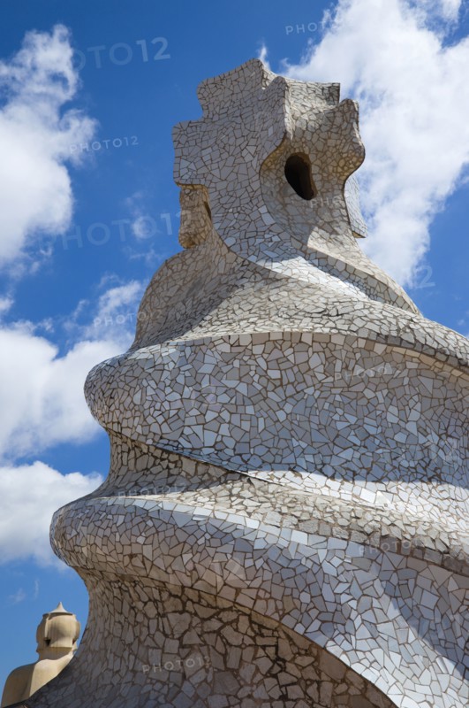 Spain, Catalonia, Barcelona, La Pedrera.