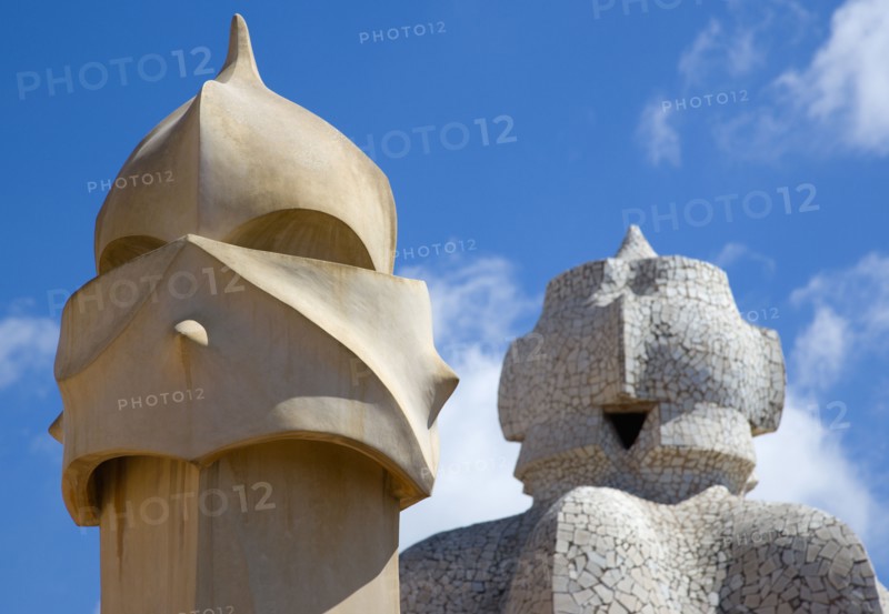 Spain, Catalonia, Barcelona, La Pedrera.