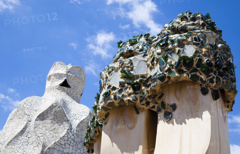 Spain, Catalonia, Barcelona, La Pedrera.