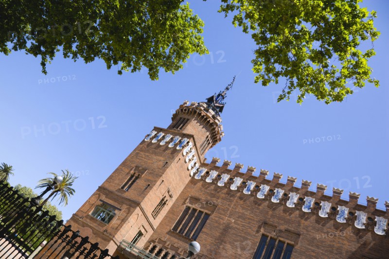 Spain, Catalonia, Barcelona, Castell dels Tres Dragons.