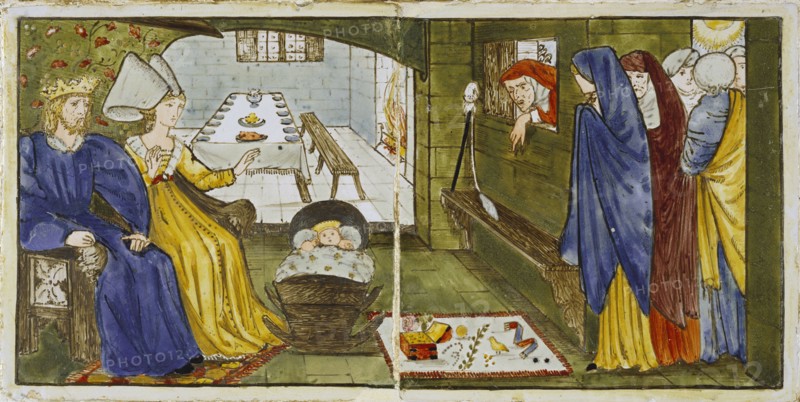 Burne-Jones, La Belle au bois dormant