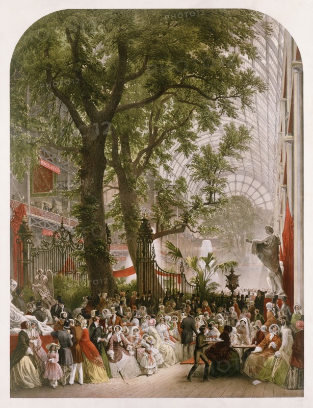 Haghe, Le Transept du Crystal Palace