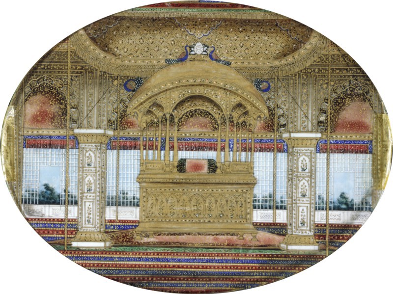 Trône du Paon
