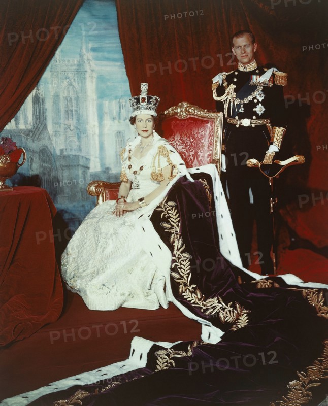 La reine Elisabeth II et le Prince Philip