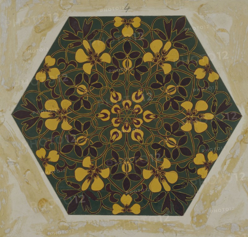 Greenaway, Motif pour faïence