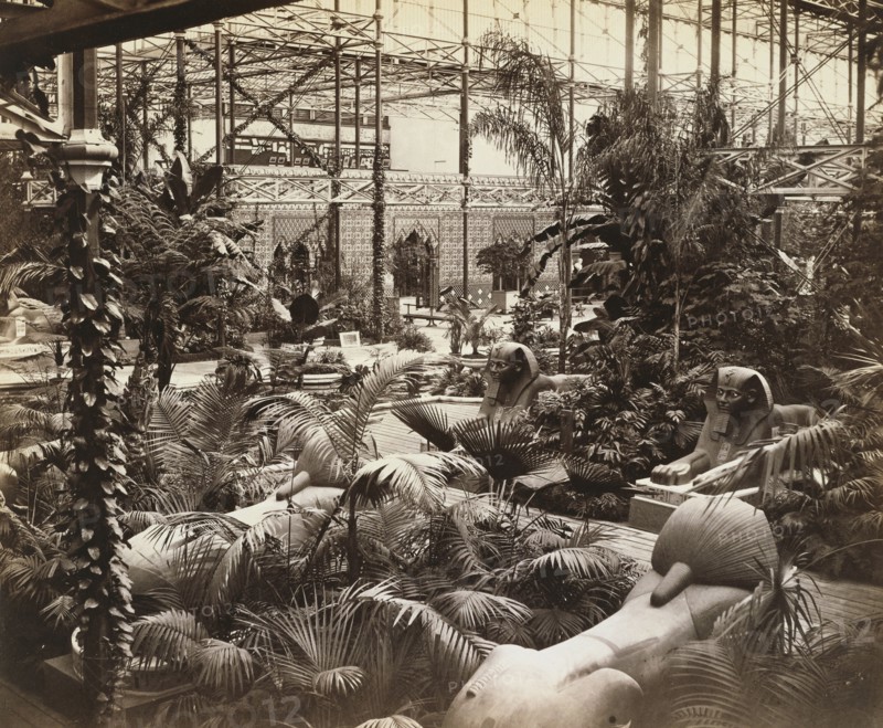 Intérieur du Crystal Palace de Londres