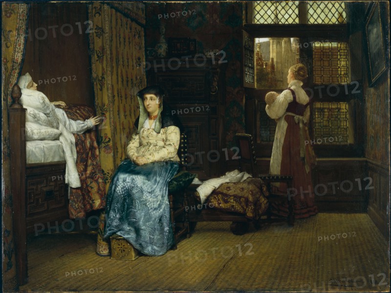 Alma-Tadema, La visite