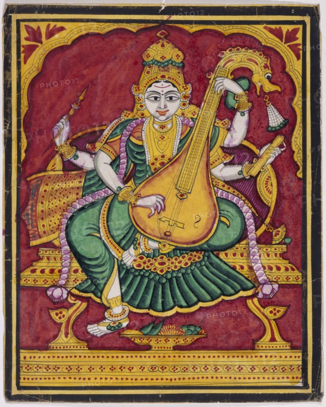 Représentation de Saraswati