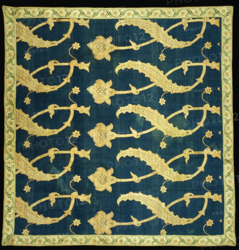Couverture persane tissée