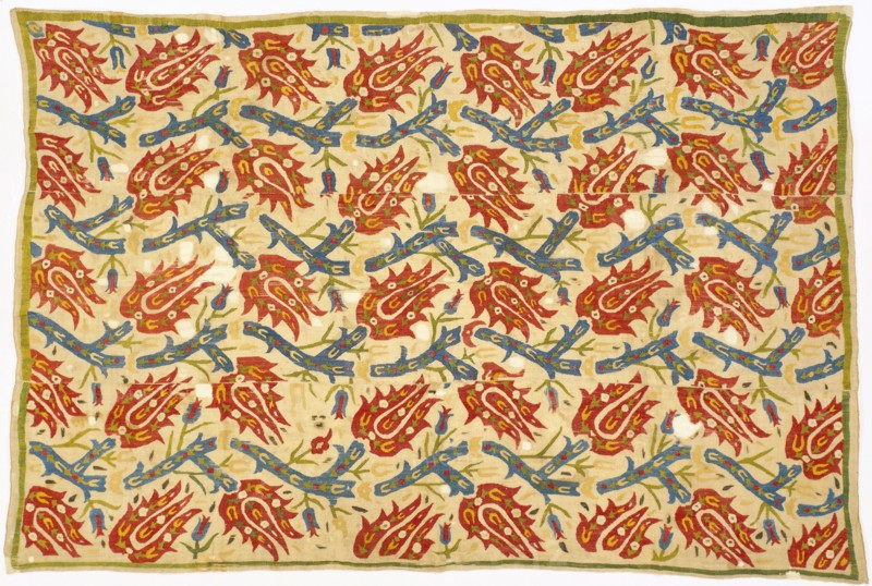 Drap brodé