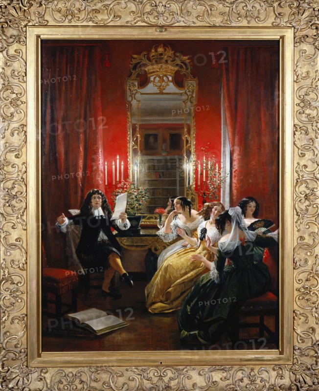 Leslie, Scène des Femmes Savantes, de Molière