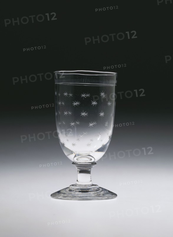 Verre à gelée ou crème anglaise, vers 1870