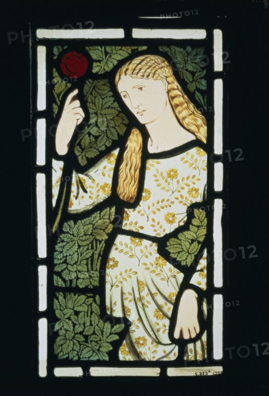 Burne-Jones, Portrait de femme