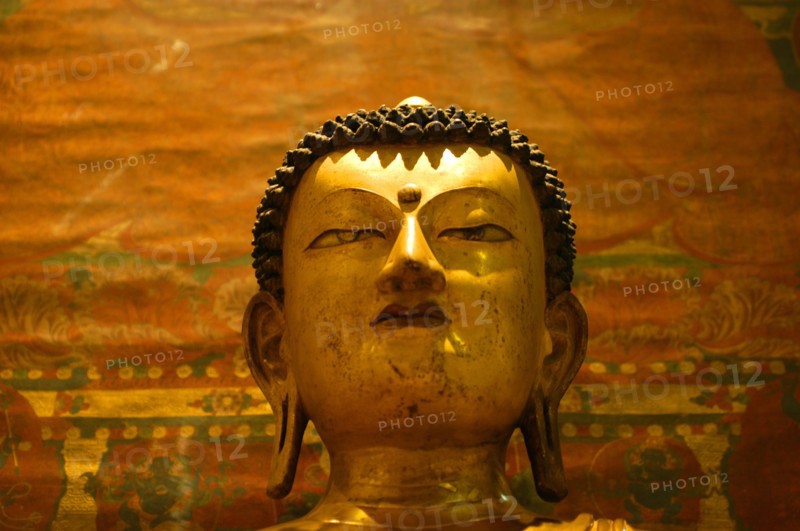 Bouddha assis (détail)
