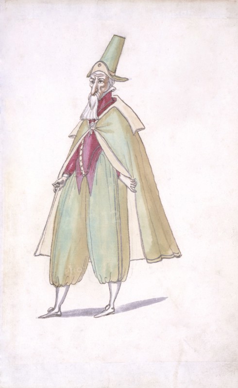 Croquis d'un costume de ballet
