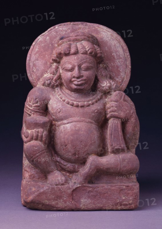Statue représentant le dieu hindou Kuvera