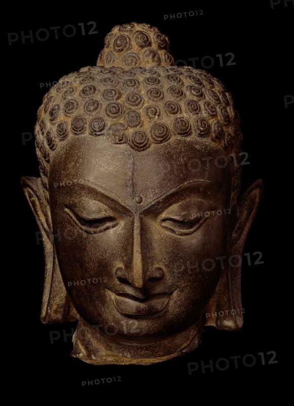 Tête de bouddha