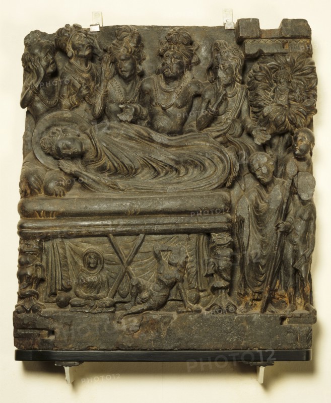 Entrée du Bouddha dans le Parinirvana