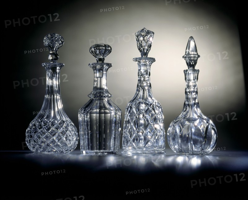 Carafes en verre