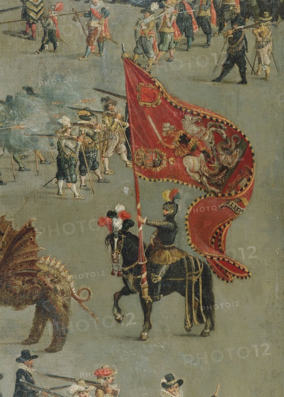 Asloot, La fête du Ommeganck en Belgique, mai 1615