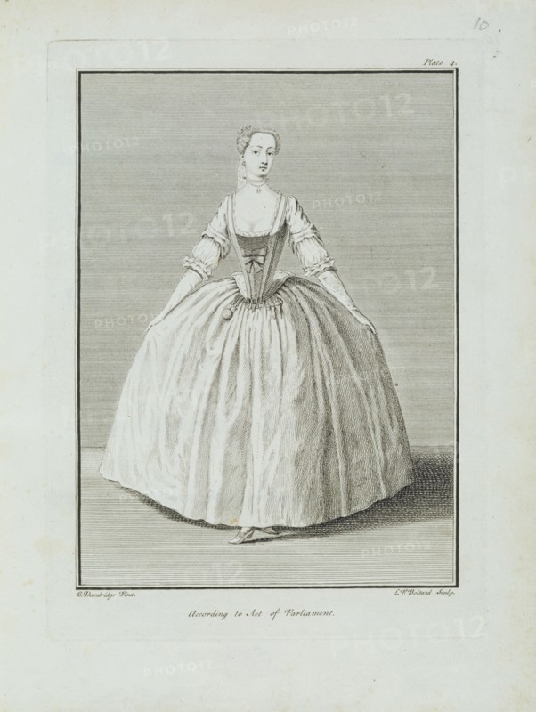 Nivelon, Femme géorgienne dansant en robe longue