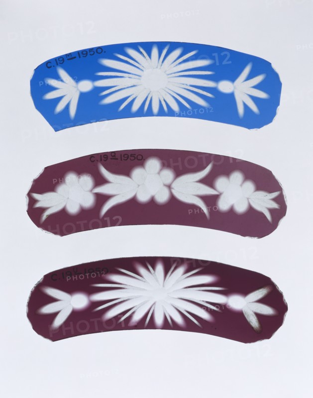 Peckitt, Plaques de verre sérigraphiées
